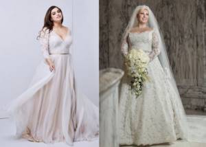 Fashionable wedding dress for winter 2021: Mega trends photos