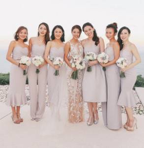 Модные платья для подружек невесты 2021-2022 - тренды, идеи образов на фото