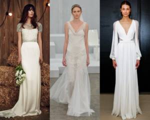 Fashionable wedding dresses trends 2021: Greek