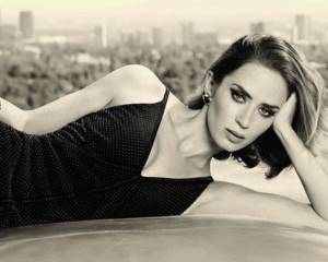 Young actress, beauty Emily Blunt