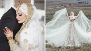 Мусульманские свадебные платья. Модели, фасоны, какое лучше купить
