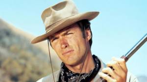 Pictured: Eastwood in the film Rawhide