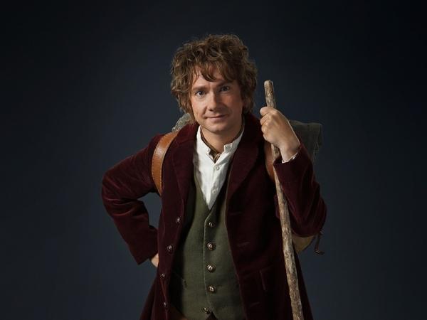 Pictured: Martin Freeman as Bilbo Baggins