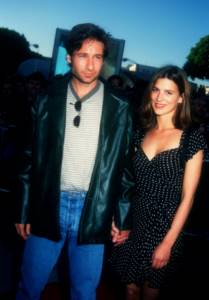 At the premiere of Batman Forever, 1995