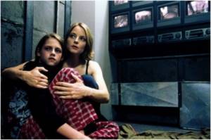 Foster and Stewart found common ground on the set of Panic Room