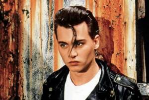 Johnny Depp&#39;s grease-coated rebel nicknamed Crybaby