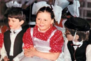 Nadezhda Angarskaya in childhood