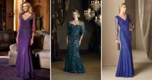 Elegant dresses for mother of the bride for wedding style