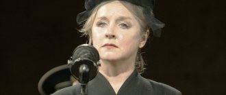 Natalya Akimova in 2018 in the play “The Winter&#39;s Tale”