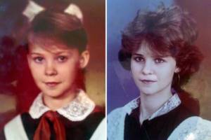 Natalya Lagoda in childhood and youth