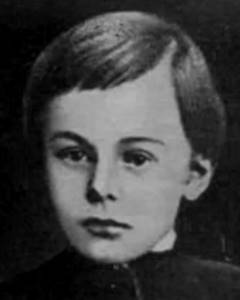 Nikolai Gogol-Yanovsky in childhood