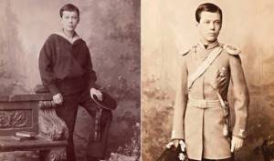 Николай II в юности