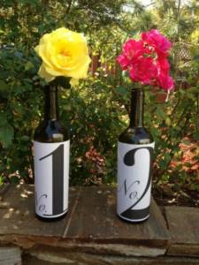 Bottle table numbers
