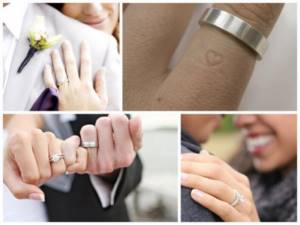 wedding rings before wedding