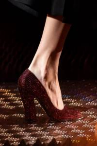 Shoes for a burgundy dress. Prada Collection 