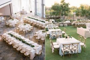 Оформление столов гостей на свадьбе 2021 года: новинки фото