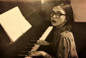 Olga Sumskaya in childhood photo