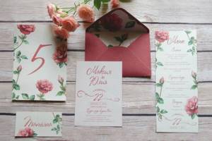 original DIY wedding invitations 5
