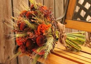 Autumn crafts: 10 ideas for an autumn bouquet (33 photos)