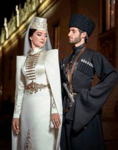 Ossetian wedding bride