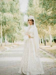 осетинские свадебные платья фото