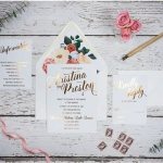 DIY wedding card