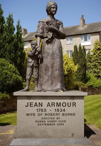 Monument to Jean Armor - Burns&#39; wife