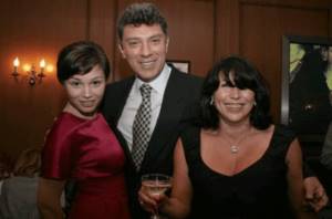 First wife Raisa, Boris Nemtsov and their daughter Zhanna
