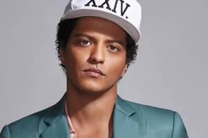 Singer-songwriter Bruno Mars