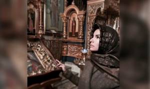 The singer returned to Orthodoxy