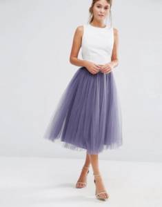 tulle dress with tutu skirt