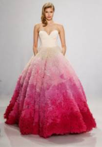 Fuchsia bridesmaid dress