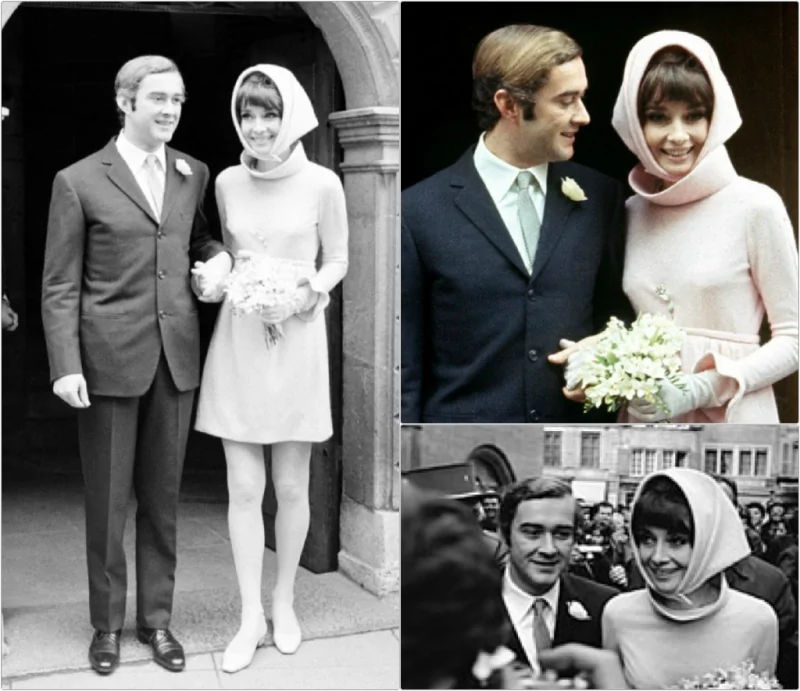 Audrey Hepburn&#39;s dress at her wedding