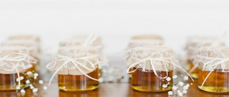 Why is honey given as a compliment to wedding guests?