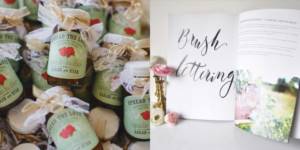Gifts for wedding guests from newlyweds