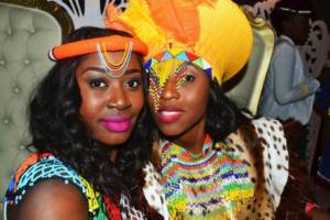 Bridesmaids in Africa