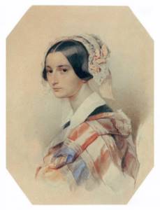 Portrait of Alexandra Osipovna Smirnova-Rosset.