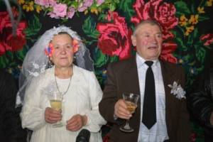празднование 50-летия со дня свадьбы