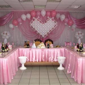 Pink Anniversary Celebration - Balloon Decoration