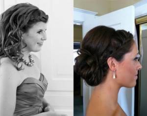 Прически для мамы невесты на средние волосы