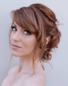 bob hairstyles with bangs for wedding