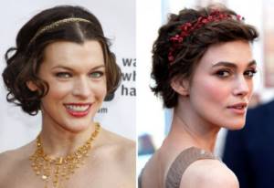 hairstyles with headbands for short hair