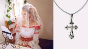 Пример украшений для невесты в образе русской красавицы