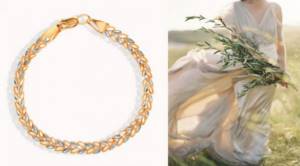 Examples of bridesmaid jewelry in the Greek style