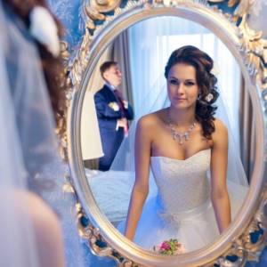 Signs about wedding dresses