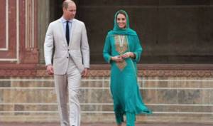 Prince William and Kate Middleton in Pakistan