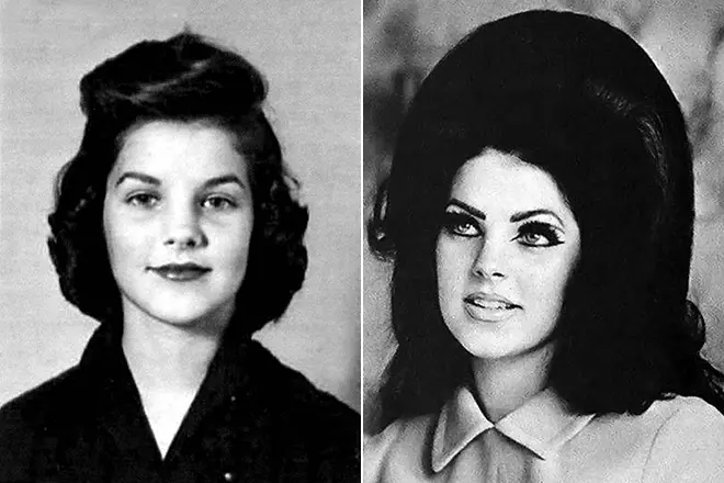 Priscilla Presley in her youth
