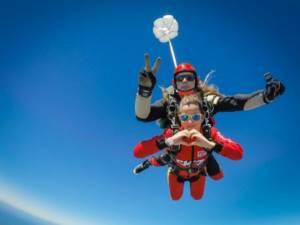 skydive as a gift