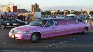 Traveling in a limousine