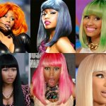 Different looks of Nicki Minaj
